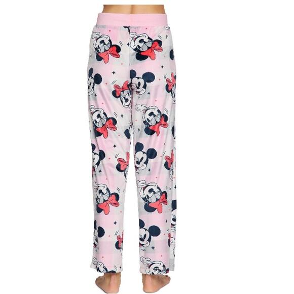 Disney Pink Mickey Minnie Pajama Pants - Picture 2 of 9